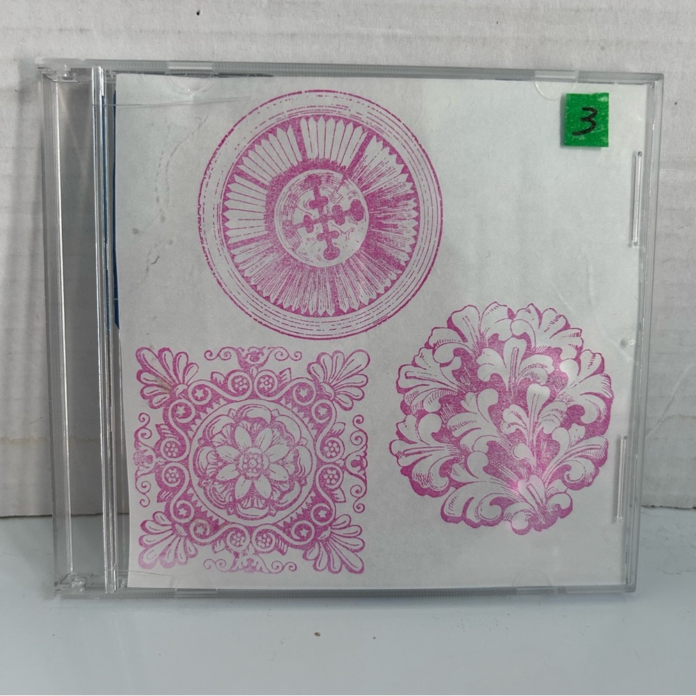 3️⃣Cling rubber stamps set #3 - 3 pcs